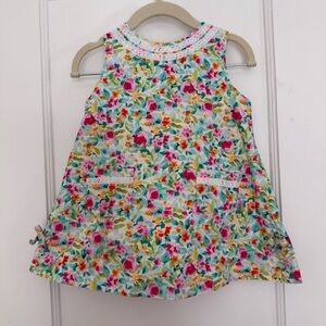Claire & Charlie 2-piece Shift Dress and Bloomers 100% Cotton 24m